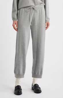 THE GREAT. The Lantern Crop Cotton Sweatpants