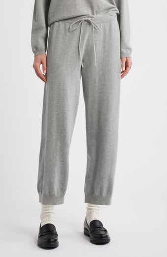 THE GREAT. The Lantern Crop Cotton Sweatpants