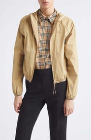 Burberry Ambrook Stretch Nylon Hooded Jacket