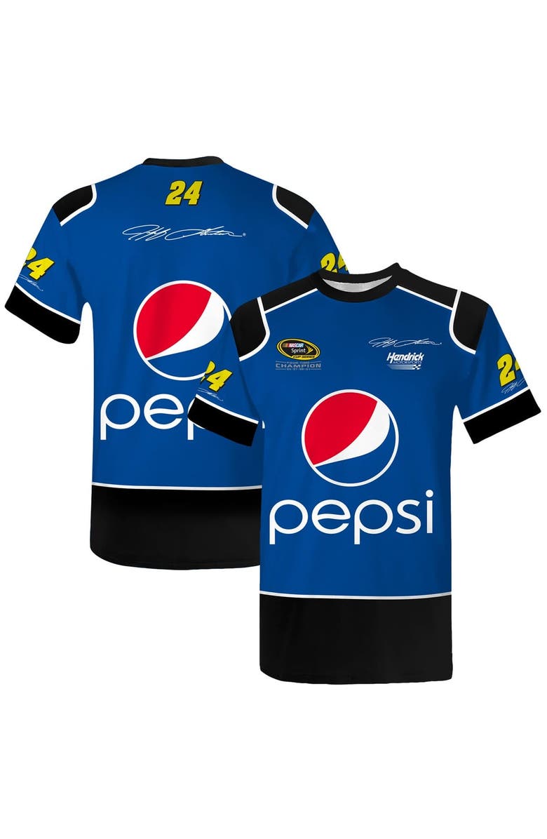 HENDRICK MOTORSPORTS TEAM COLLECTION Men's Hendrick Motorsports Team Collection  Blue Jeff Gordon Pepsi Legend Uniform T-Shirt, Main, color, Blue
