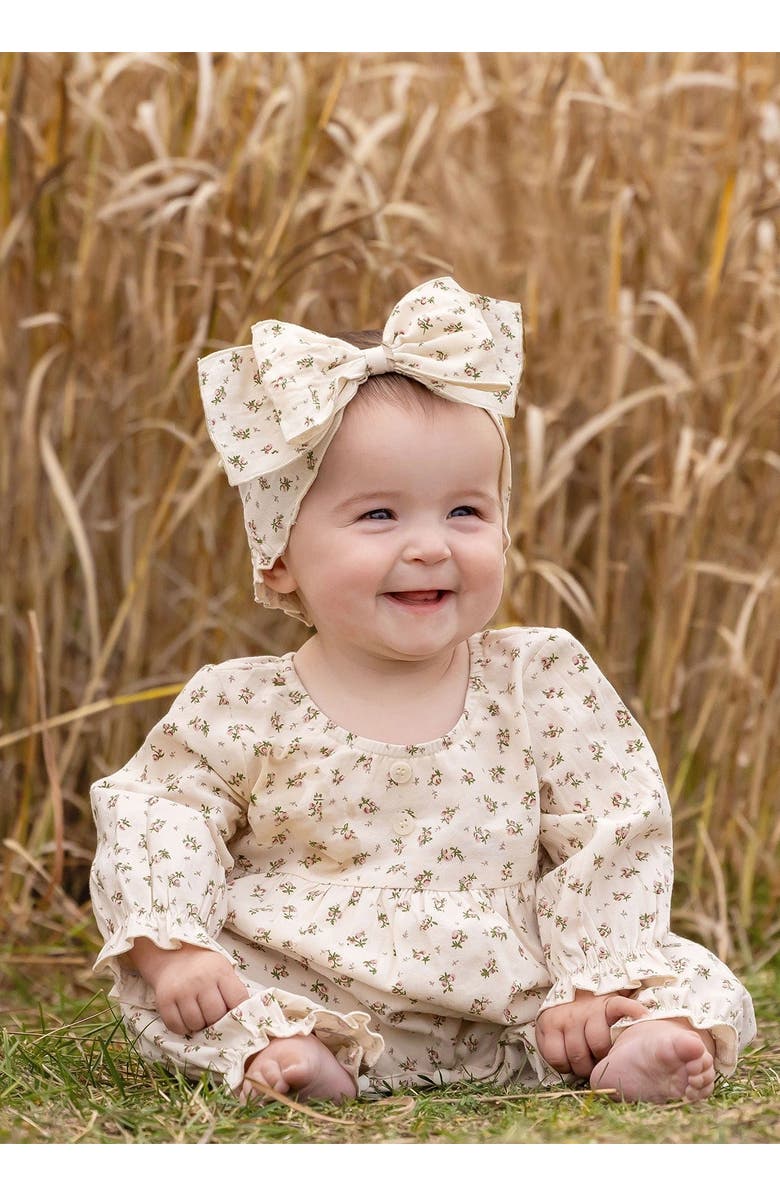 Mabel + Honey Juliette Romper, Alternate, color, Ivory