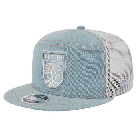 Men's New Era  Denim/Tan Austin FC 9FIFTY Camp Snapback Hat