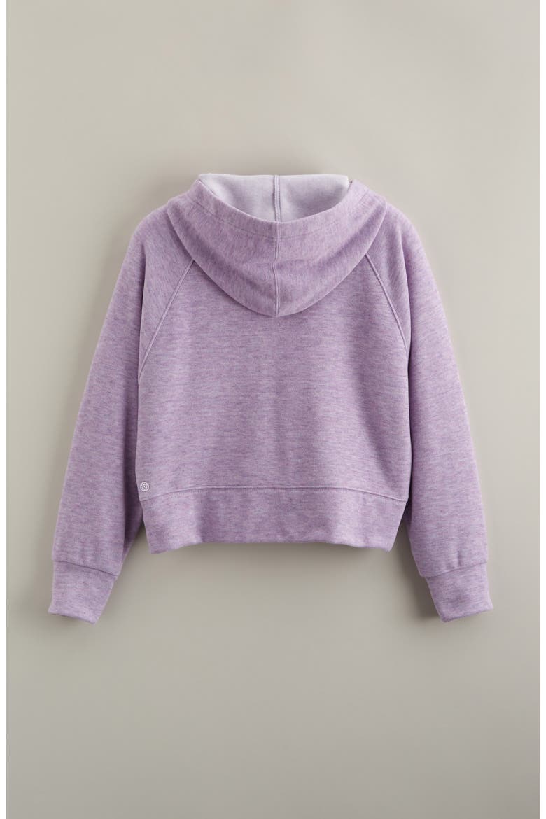 Kids' Weekend Cozy Hoodie, Alternate, color, PURPLE SPRAY