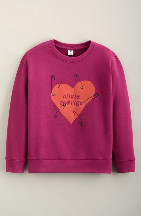 Kids' Graphic Crewneck Sweatshirt