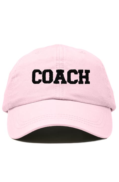 Coach Embroidered Sports Dad Cap