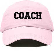 Dalix Coach Embroidered Sports Dad Cap