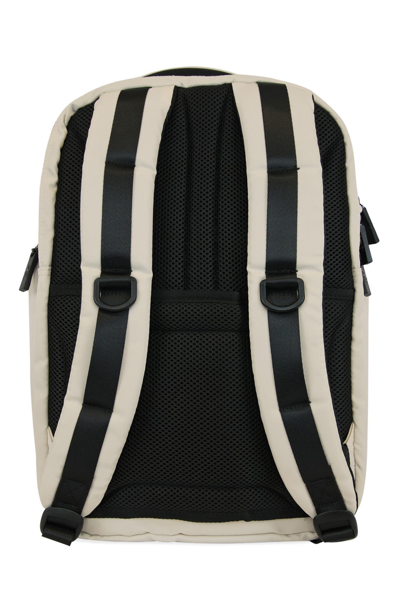 Original Penguin Zip Nylon Backpack, Alternate, color, Oatmeal/ Travertine