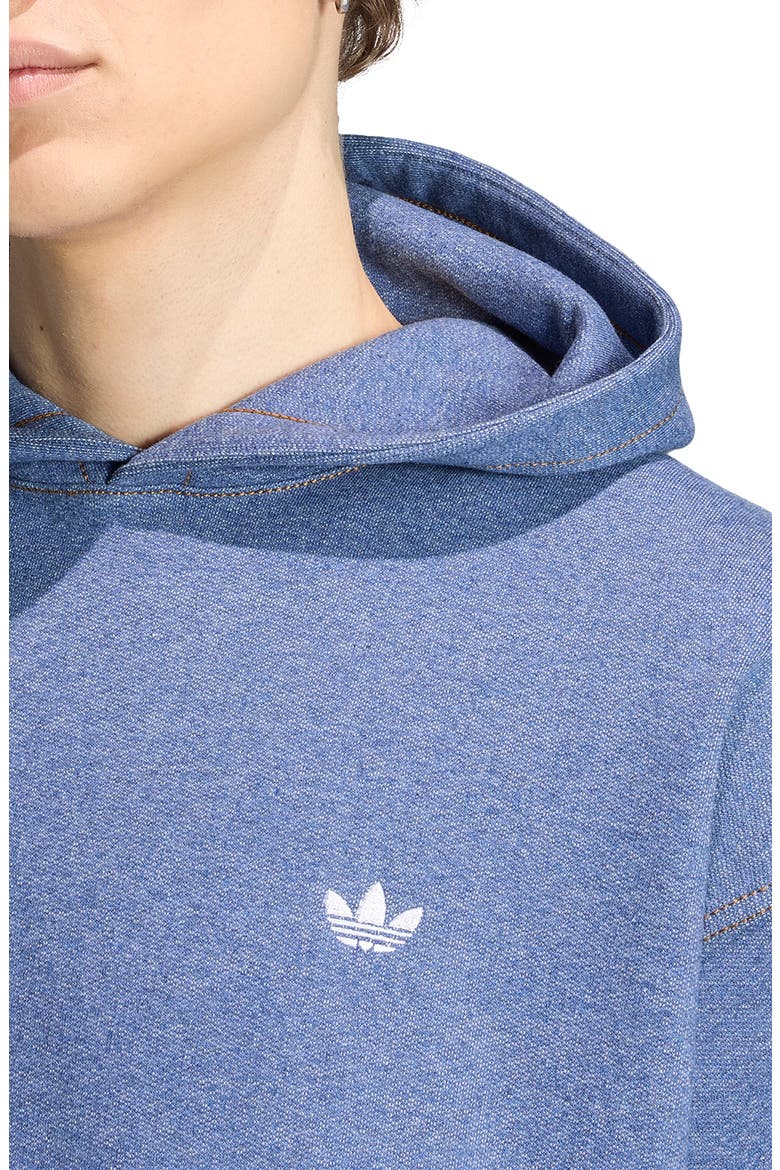 Essentials Loose Hoodie, Alternate, color, CREW BLUE MEL
