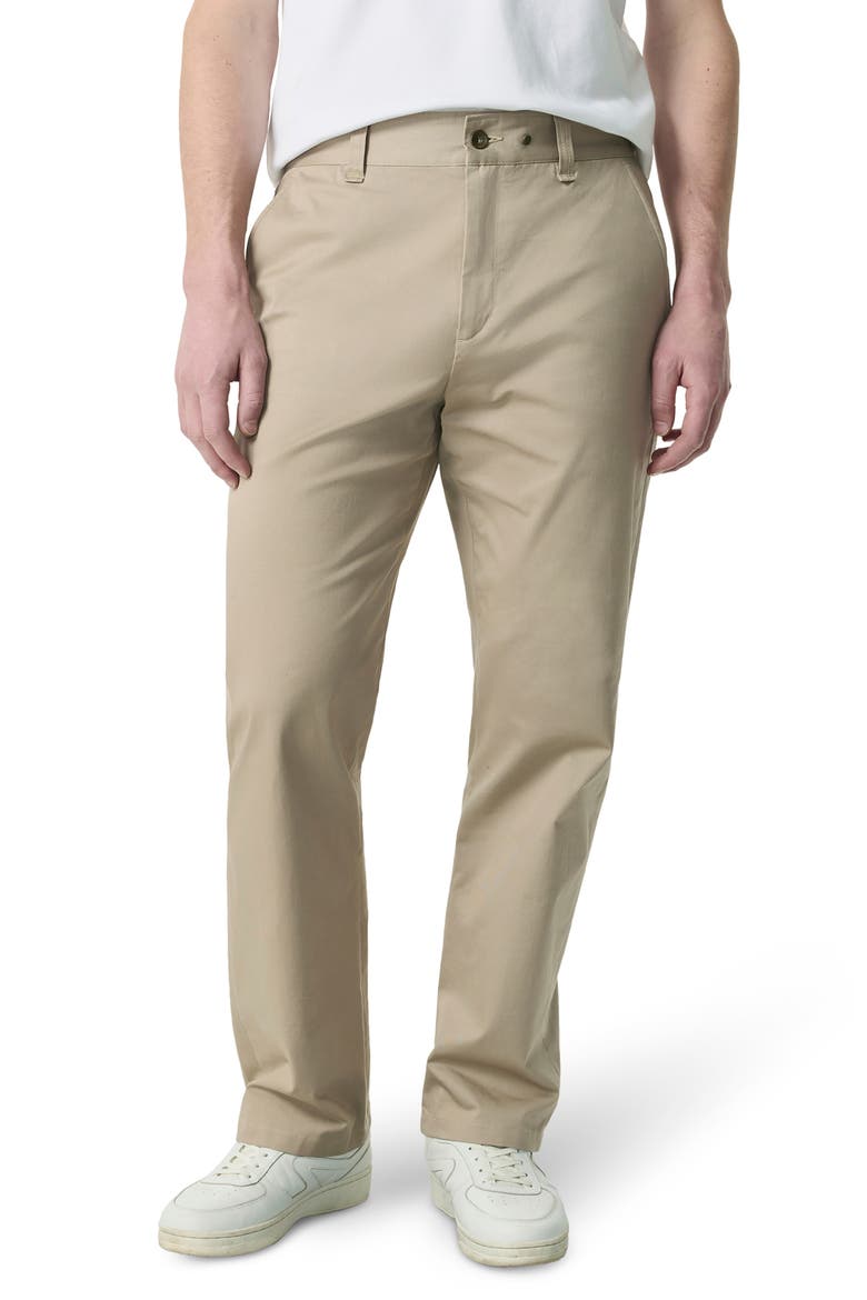 Haydon Relaxed Straight Leg Twill Chinos, Main, color, TAUPE