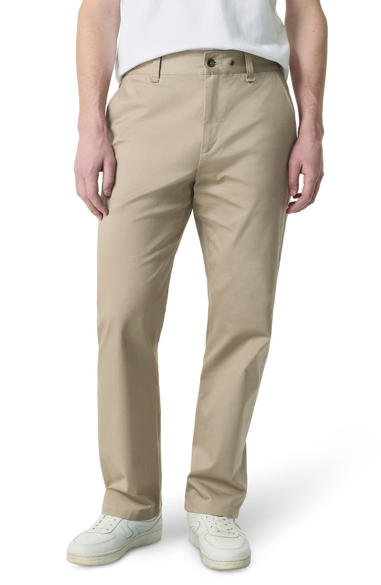 rag & bone Haydon Relaxed Straight Leg Twill Chinos, Main, color, Taupe