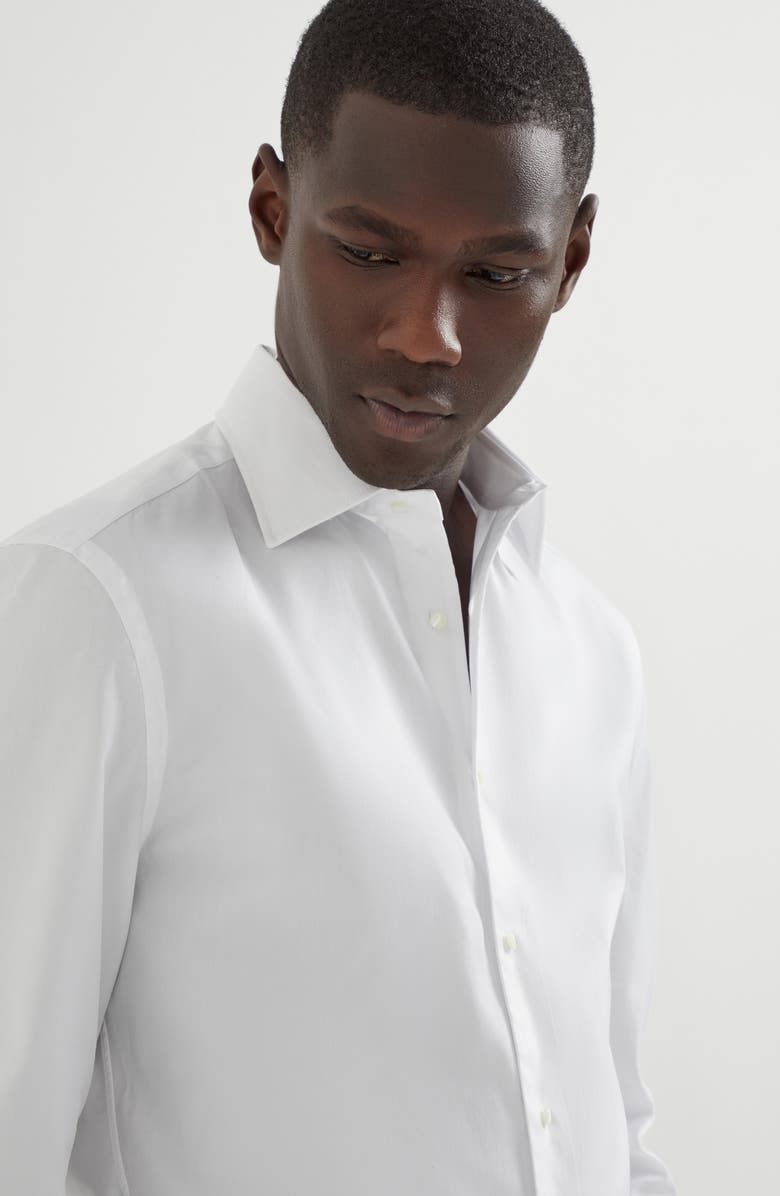 Brunello Cucinelli Tuxedo shirt, Alternate, color, 