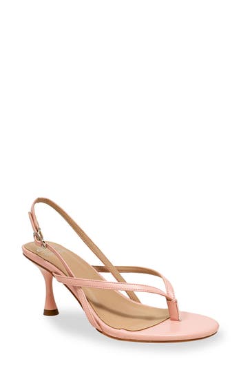 Chase & Chloe Chase And Chloe Nadine Slingback Sandal In Pink