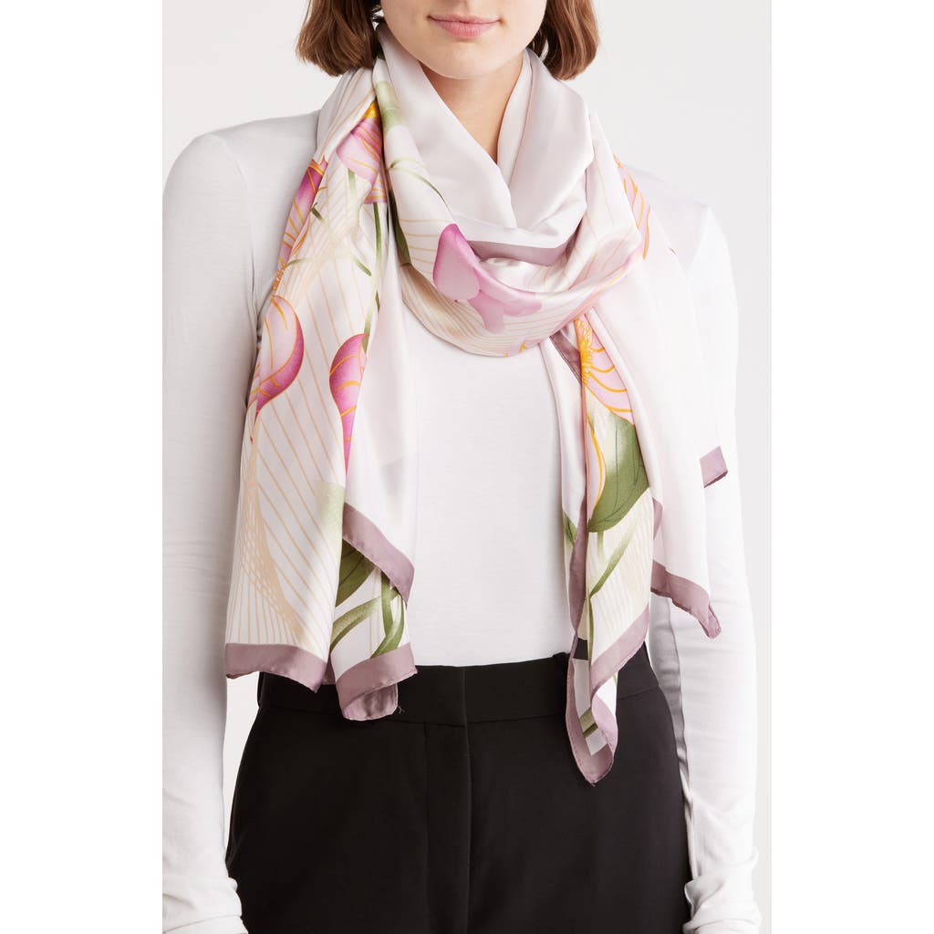 La Fiorentina Floral Print Scarf