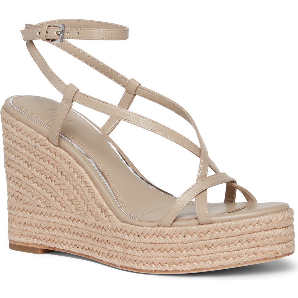 Paige Marlow Ankle Strap Espadrille Platform Wedge Sandal