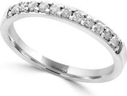 EFFY 14K White Gold Diamond Ring - 0.24 ctw
