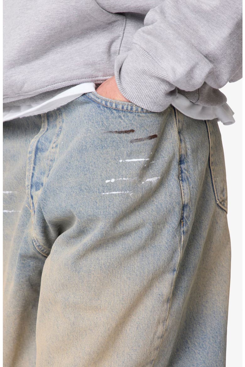 Ultra Baggy Painter Jeans, Alternate, color, LIGHT SAND WASHED BLUE