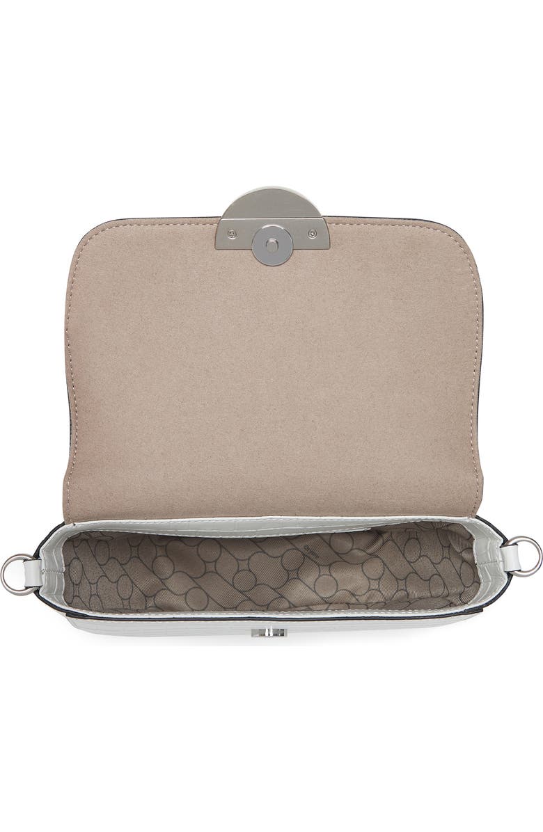 Oryany Lottie Croc Embossed Crossbody Bag, Alternate, color, Off White