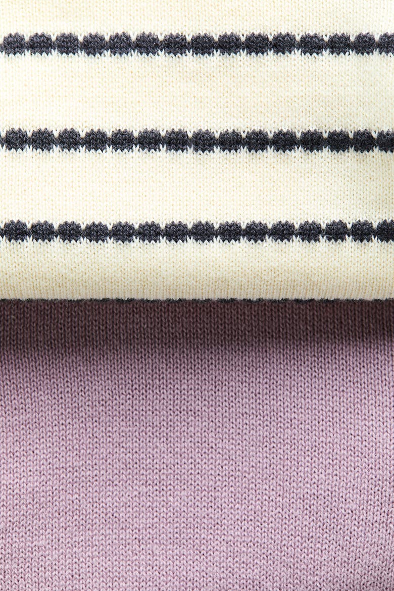 2-pack Cotton Cardigans, Alternate, color, Light purple/cream