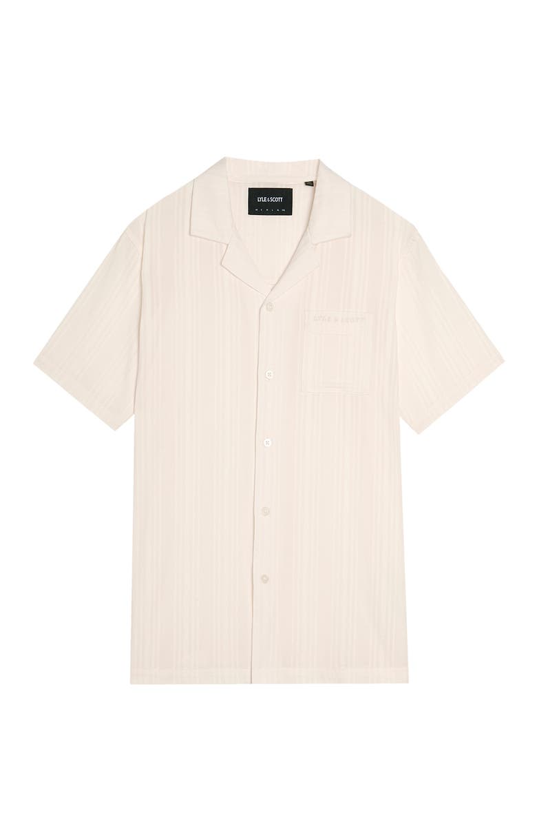 Lyle
Scott Broderie Resort Shirt, Alternate, color, Natural