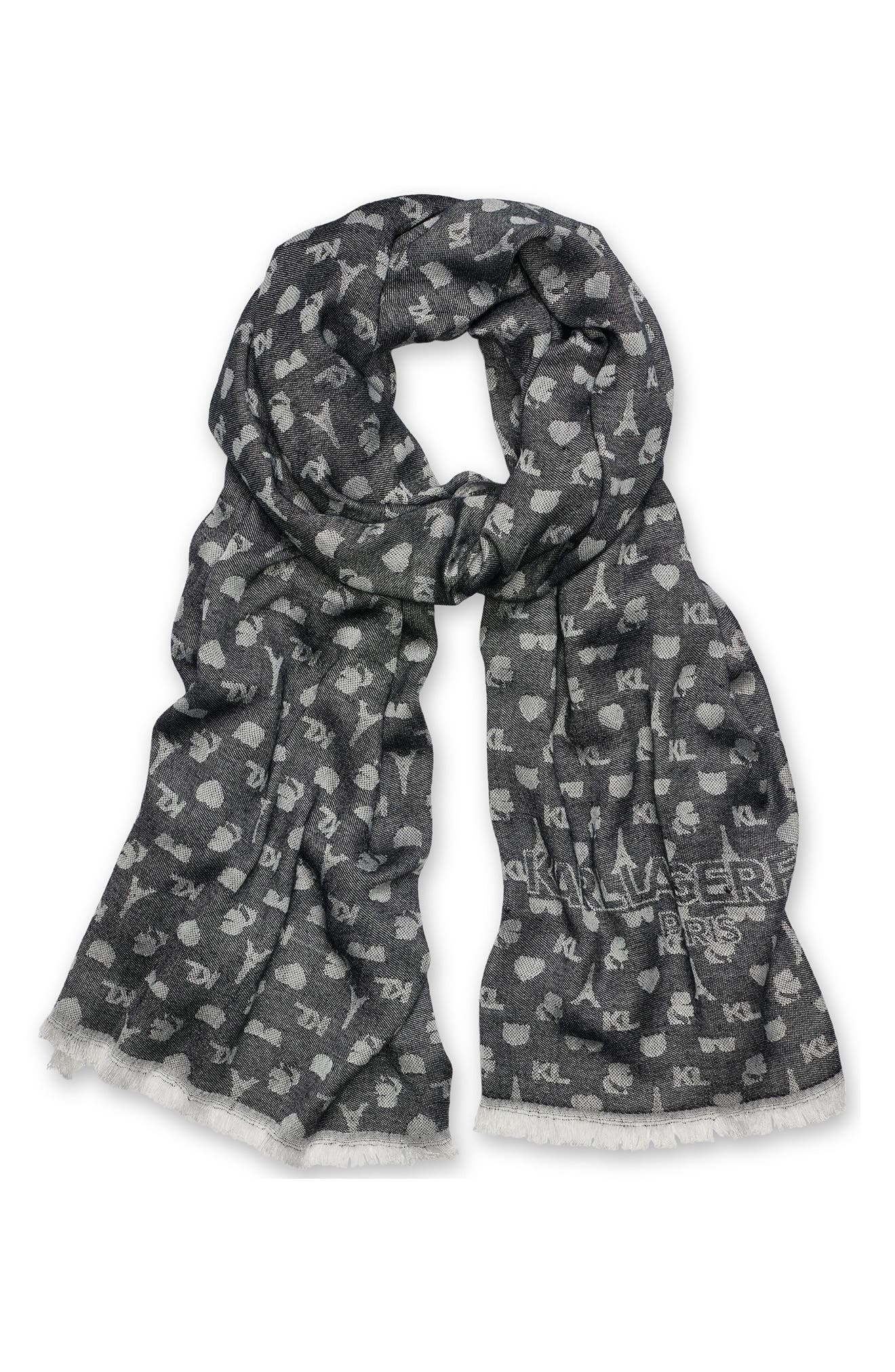 KARL LAGERFELD PARIS Karl Icon Scarf