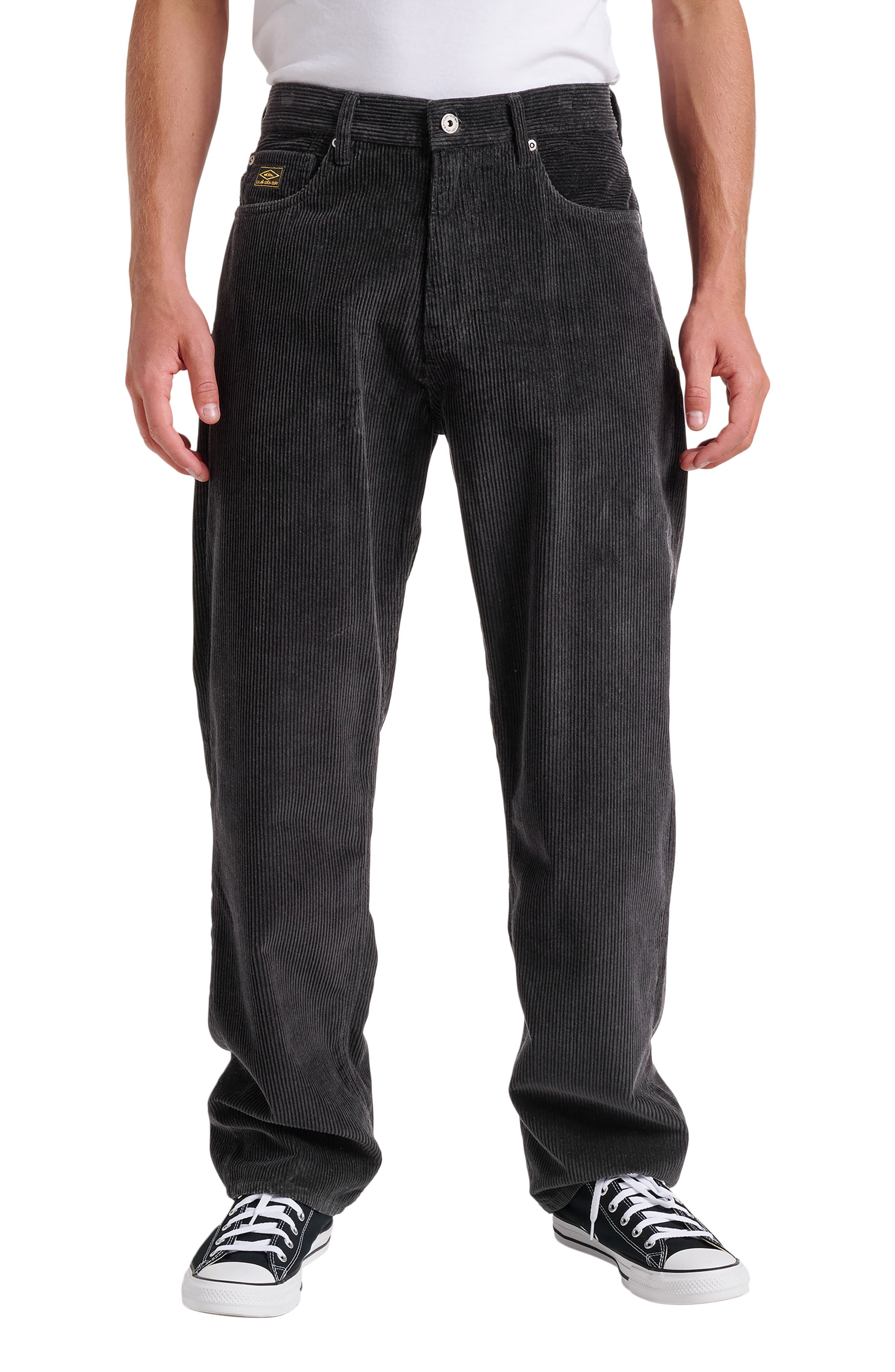 Quiksilver Landers Regular Fit Corduroy 5-Pocket Pants