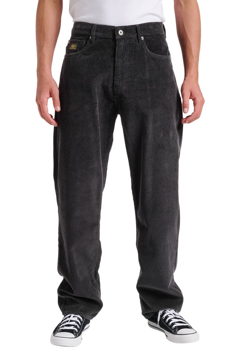 Quiksilver Landers Regular Fit Corduroy 5-Pocket Pants (Men