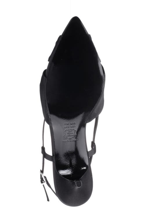 Nina Stella Slingback Pointed Toe Pump In Black