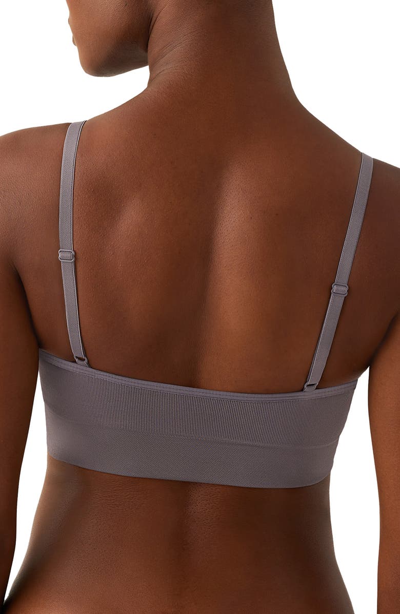 b.tempt'd by Wacoal Comfort Intended Bralette, Alternate, color, Shark