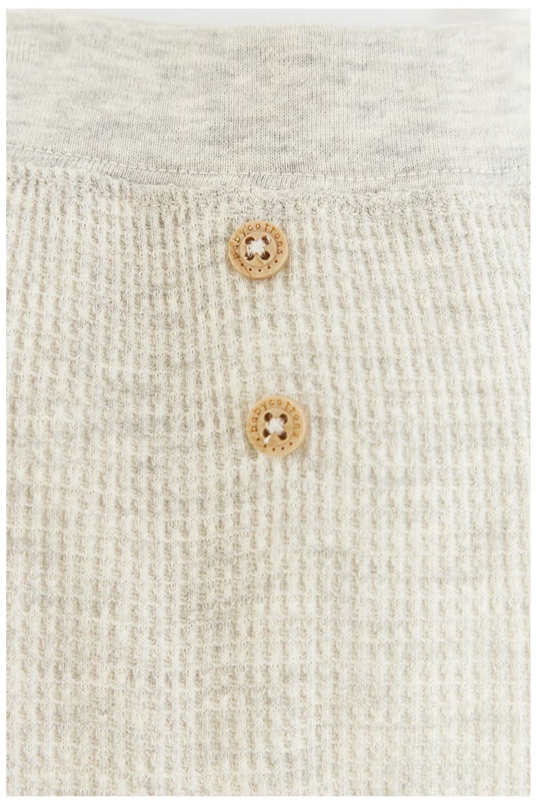Waffle Harem Pants for Infant, Alternate, color, GREY/MELANGE