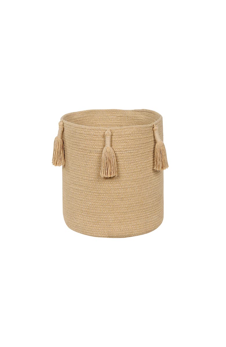 Lorena Canals Basket Woody, Main, color, Dk Honey, Lt Honey