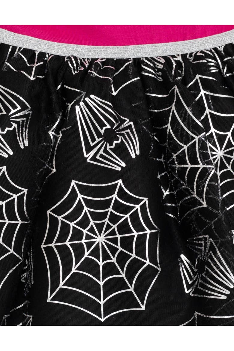 Spider-Verse Sleeveless Tutu Dress, Alternate, color, Ghost Spider Fuchsia