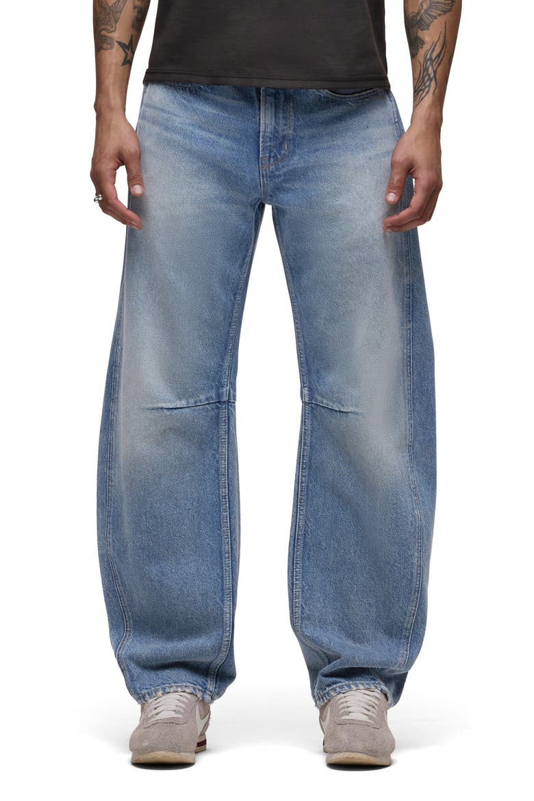 Horseshoe Leg Jeans, Main, color, CHINO