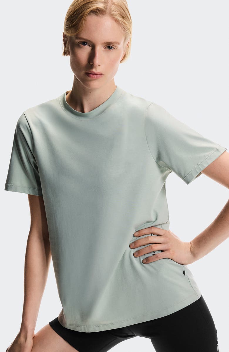 On Focus-T Performance T-Shirt, Alternate, color, Mineral