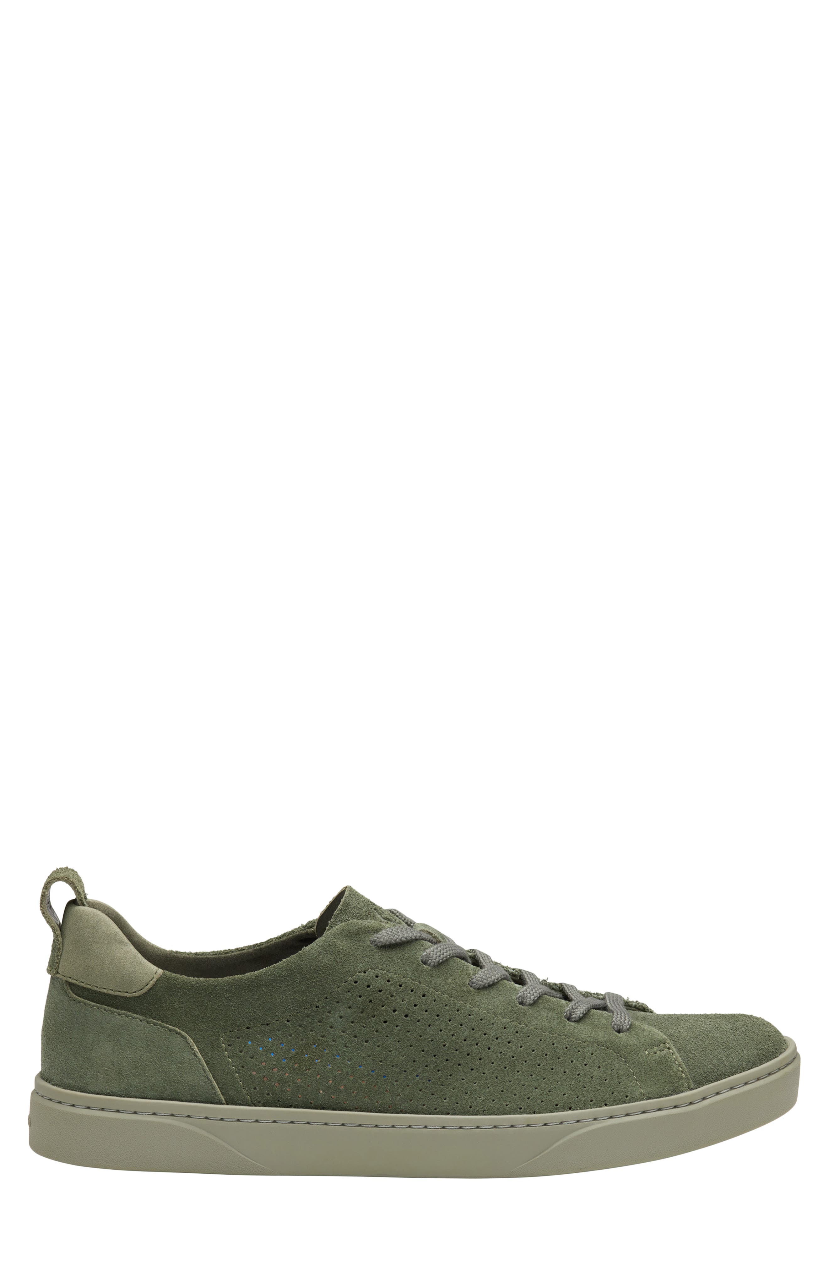 Ollie Low Top Sneaker, Alternate, color, SAGE WASHABLE SUEDE