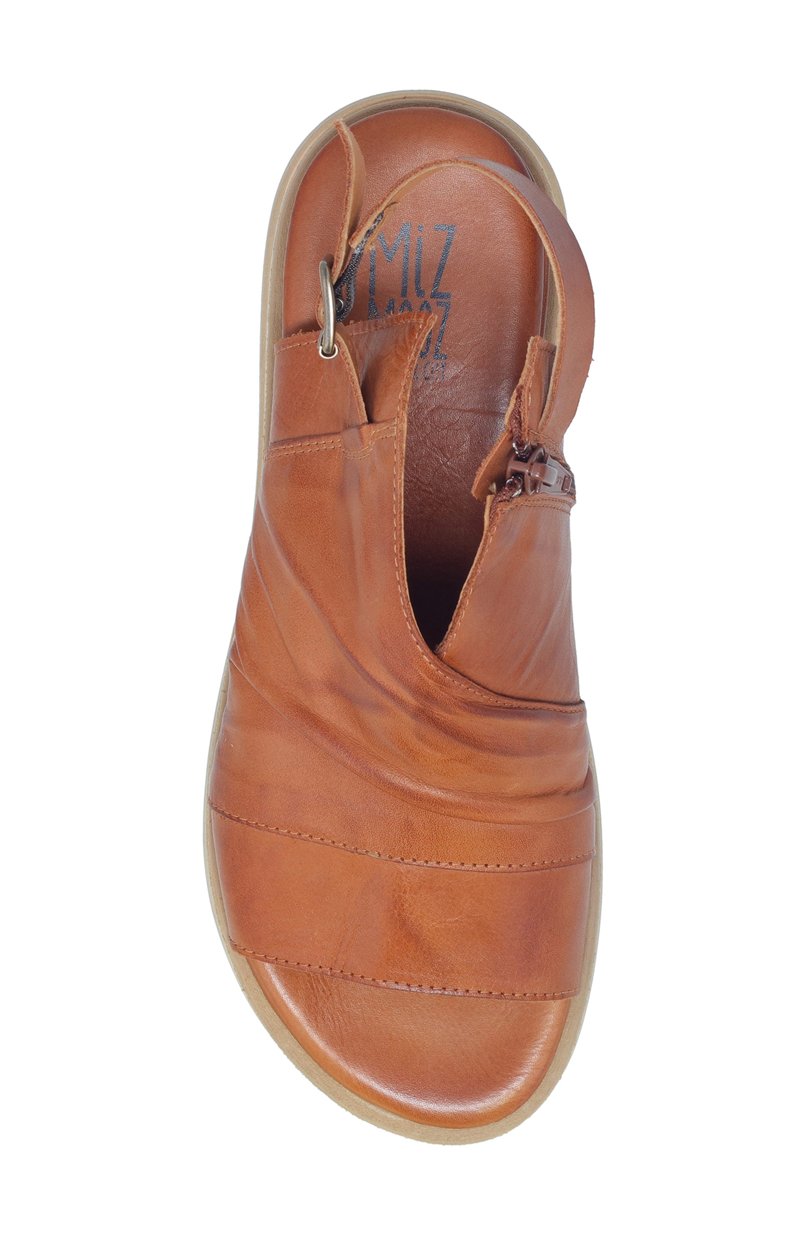 Miz Mooz Conor Slingback Sandal, Alternate, color, Brandy
