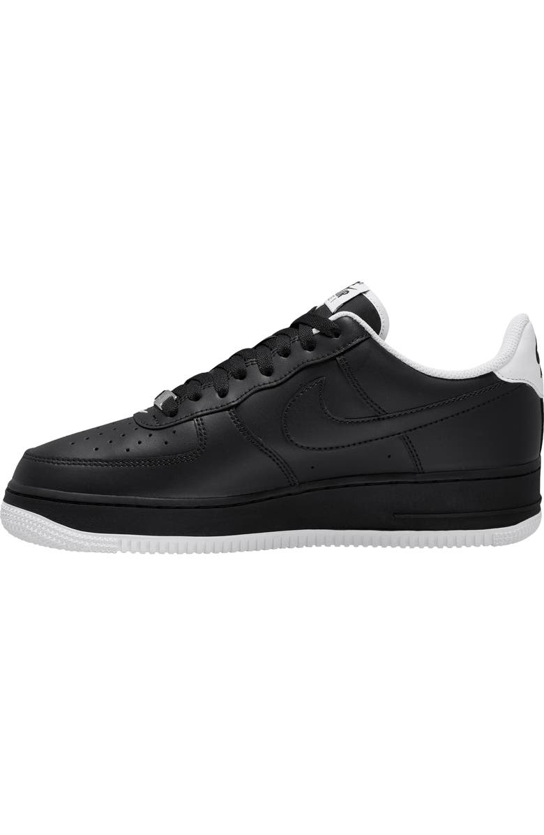 Nike Air Force 1 '07 Basketball Sneaker, Alternate, color, Black/ Black/ White