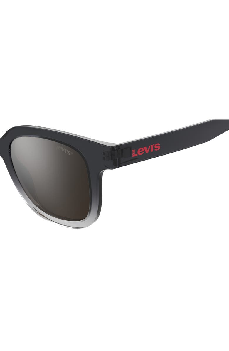 Levi's<sup>®</sup> 47mm Mirrored Rectangular Sunglasses, Alternate, color, 