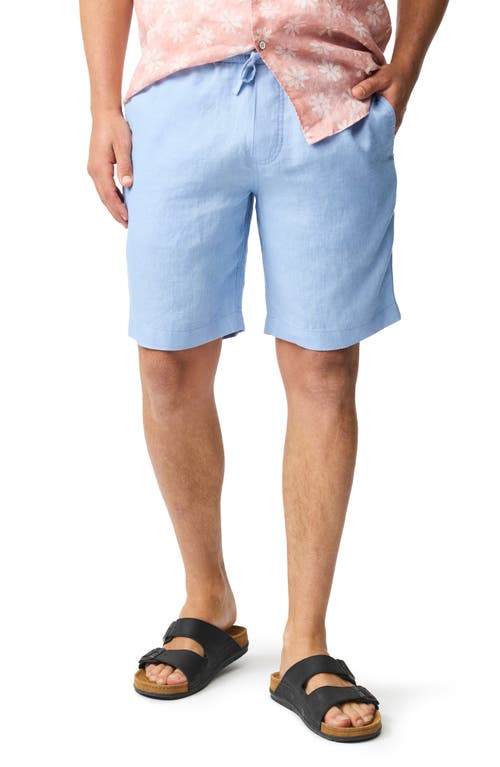 Rodd & Gunn Linen 9 Resort Shorts In Chambray