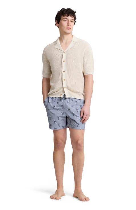 Silk Linen Camp Shirt