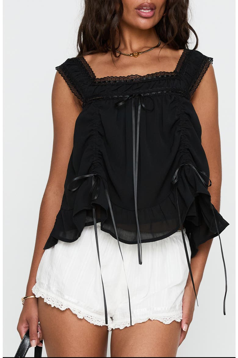 Eluisa Tank, Main, color, BLACK