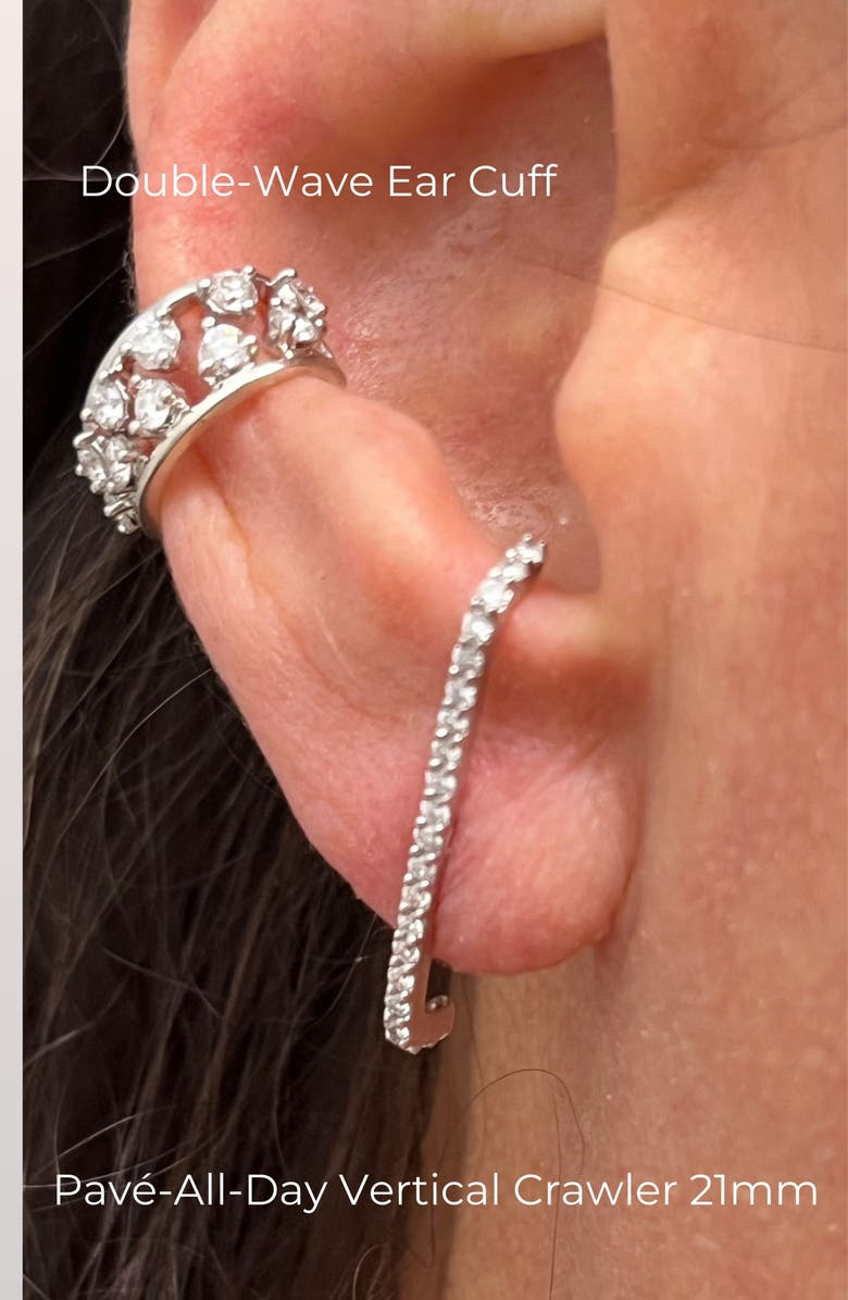 Seed2Stone Pavé-All-Day Vertical Crawler, Alternate, color, Silver