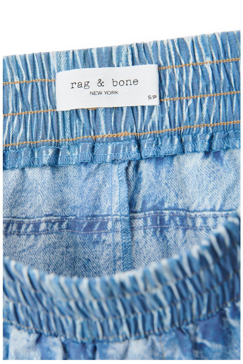 rb Miramar Flyweight Trompe l'Oeil Faux Denim Shorts, Alternate, color, SHALER
