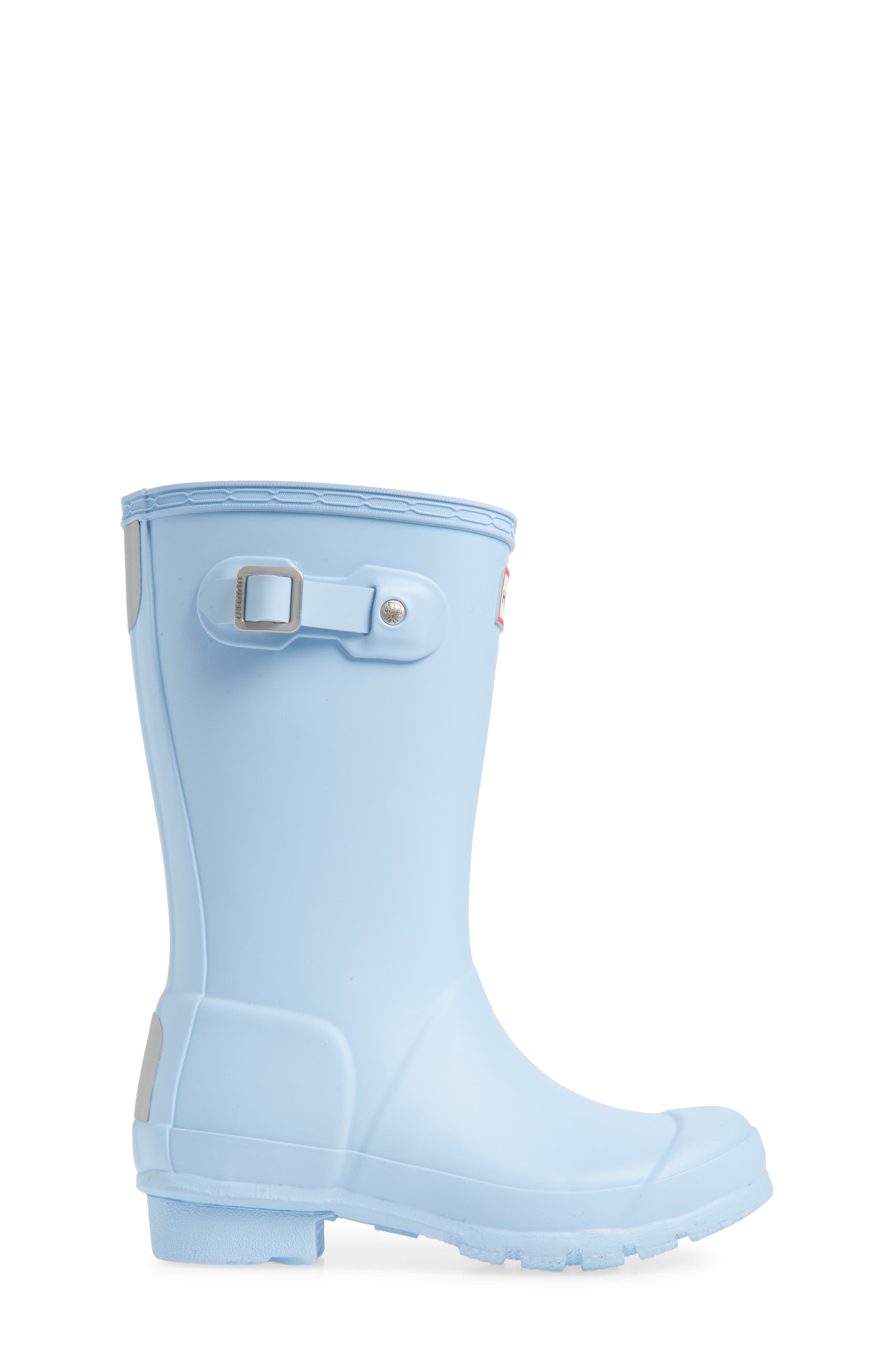 Hunter Kids' Original Rain Boot, Alternate, color, Light Blue