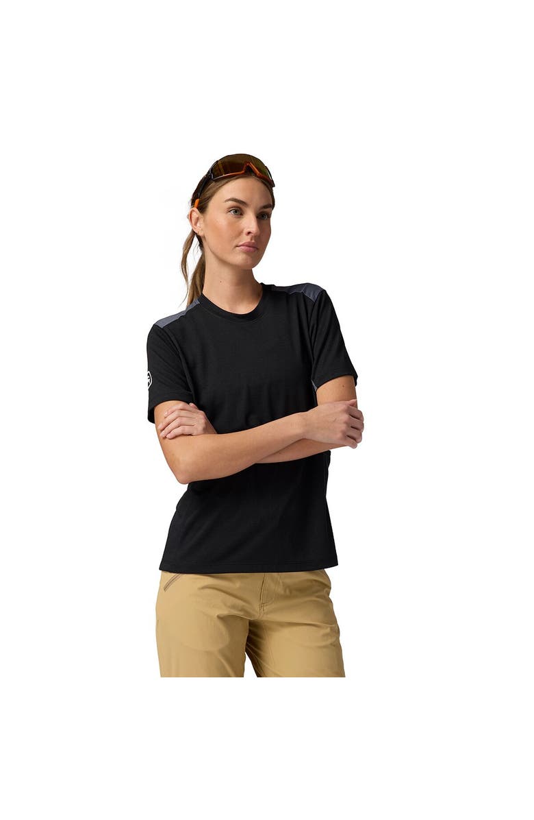Backcountry Slickrock Drirelease Tech T-Shirt - Women's, Alternate, color, Black/Turbulence