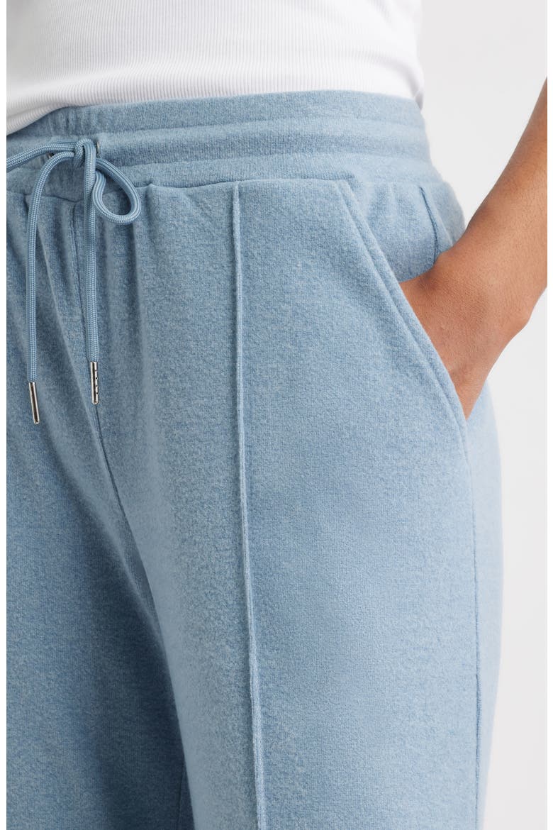 Seamed Drawstring Lounge Pants, Alternate, color, SKY