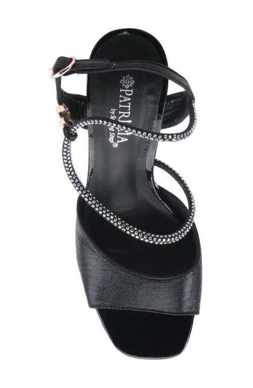 Patrizia By Spring Step Tionna Shimmer Sandal In Black