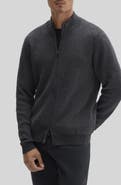 Robert Barakett Idris Full Zip Mock Neck Sweater