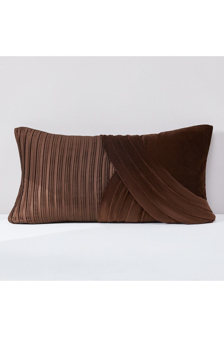 Shitake Pillow Cover, Main, color, Brown