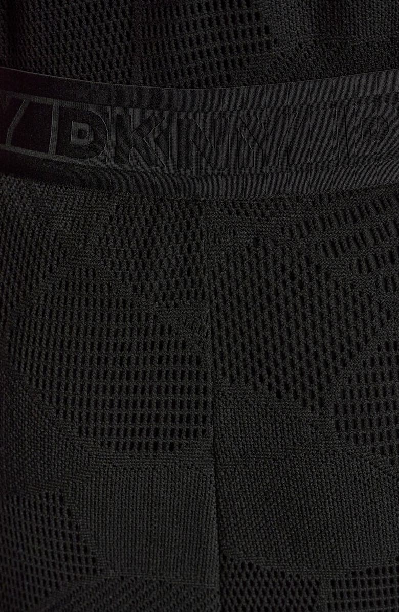 DKNY Croton Lace Midi Skirt, Alternate, color, Black