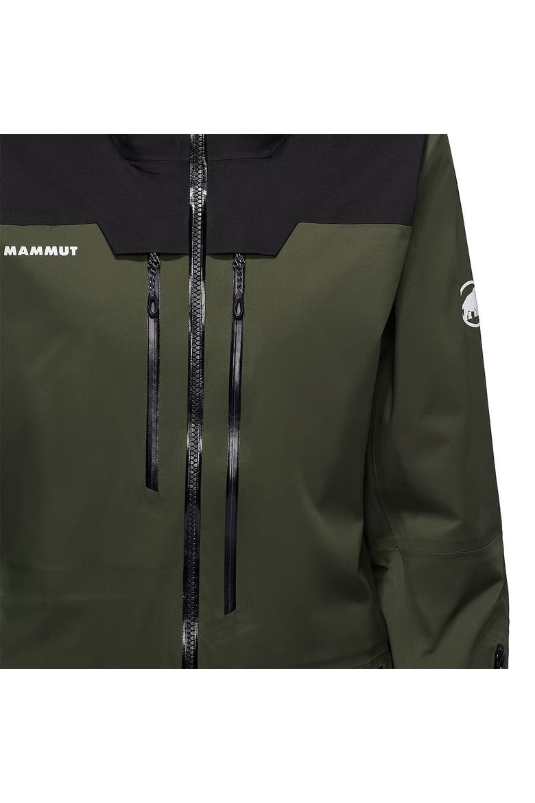 Women's Haldigrat Hs Hooded Jacket, Alternate, color, Dark Marsh/Black